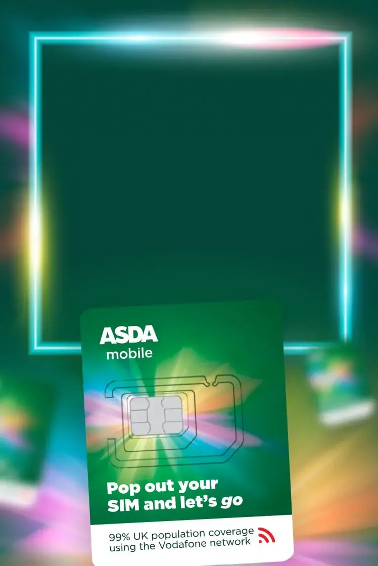 An image of Asda Mobile SIM cards